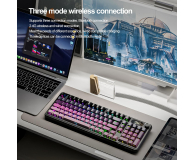 Attack Shark X98PRO Wireless Full-size layout różowa - 1472702 - zdjęcie 19